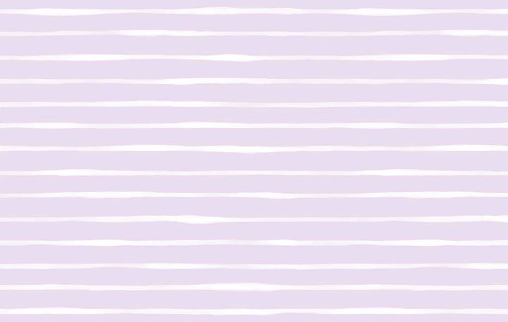 Lilac stripe footie