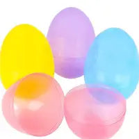 6” jumbo plastic egg - The Orange Iris 
