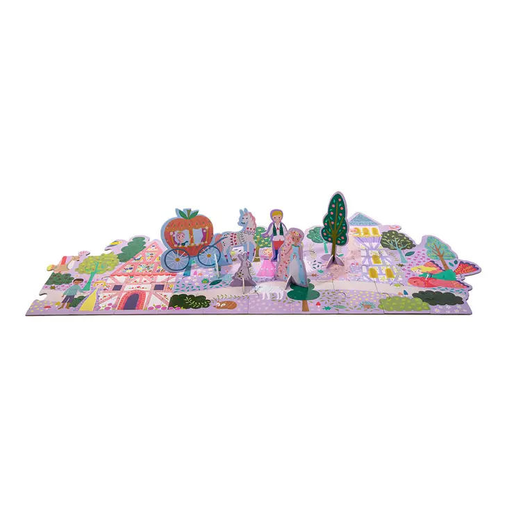 60pc jigsaw puzzle with figures- fairy tale
