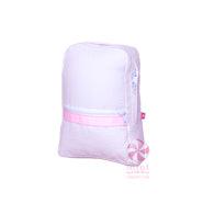 light pink Oh Mint personalized backpack