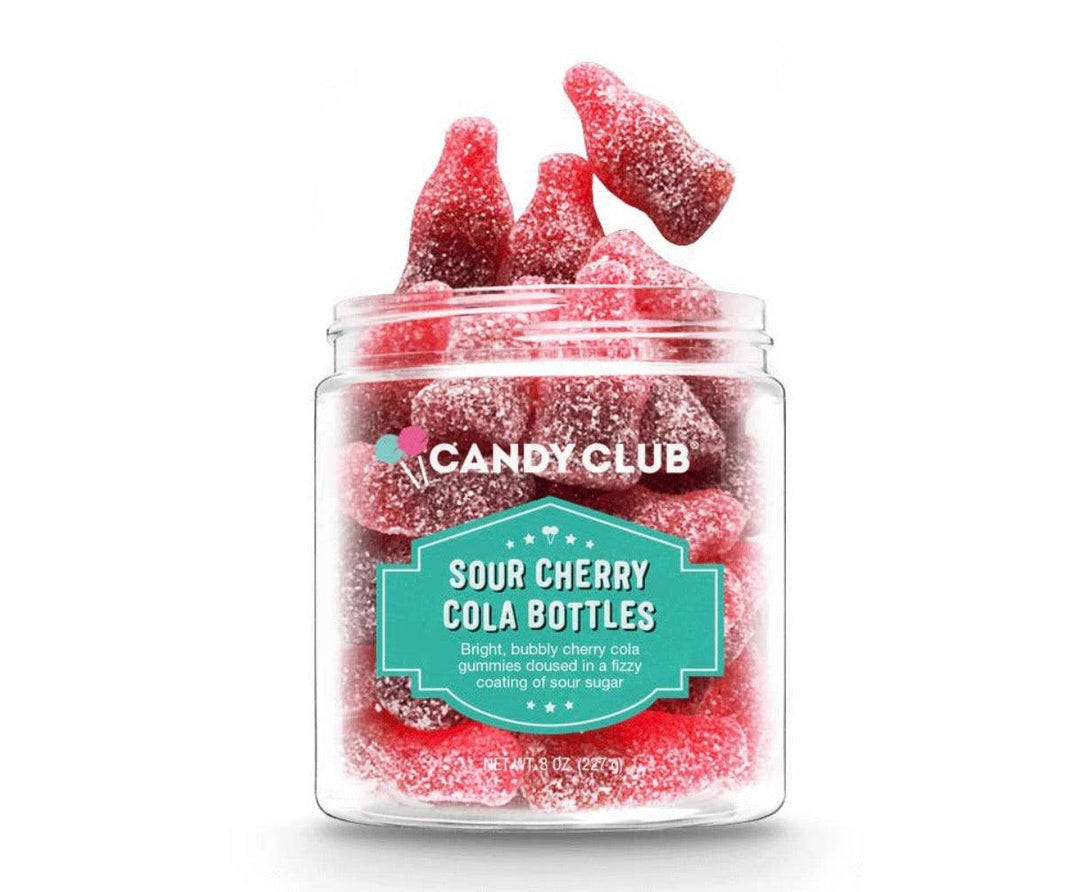 Candy Club- Sour Cherry Cola Bottles - The Orange Iris 