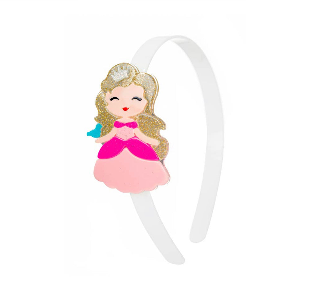 Cute doll light pink dress headband