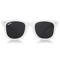 WeeFarers® Sunglasses- white - The Orange Iris 